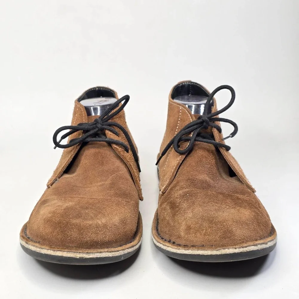 Veldskoen Heritage Chukka Desert Boots Men's Size 11 - 11.5 Brown Suede Shoes